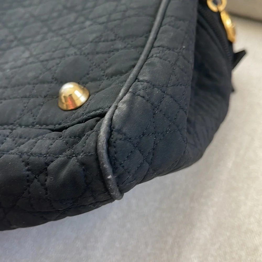 Christian Dior Black Nylon Cannage Lady Dior Boston Bag - Picture 10 of 14